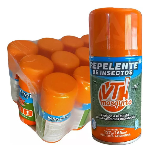 Vt Repelente Spray Pack 24 Unidades 127ml. Rey