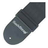 Correia Rockstrap P/ Guitarra Nylon Preto Black