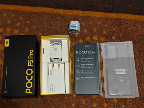 Xiaomi Poco F5 Pro Dual Sim 512 Gb Negro 12 Gb Ram + **fundas Y Micas De Regalo**