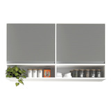 Mueble Alacena Moderna 120 Cocina 2 Ptas Especiero Melamina