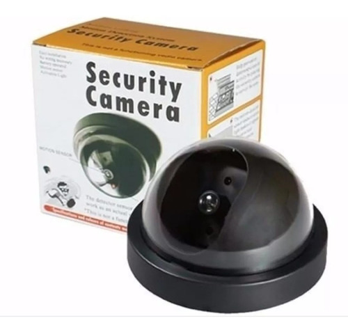 Camara Falsa Domo Dummy Camara Seguridad Led Intermitente