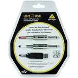 Cable Interfaz Behringer Line 2 Usb Stereo 1/4  (negro)