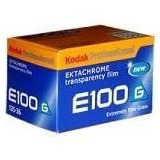 Kodak Ektachrome E100g Color Tamaño De Diapositiva Pelicu