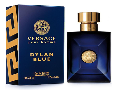 Versace Dylan Blue Pour Homme Edt 50ml Silk Perfumes