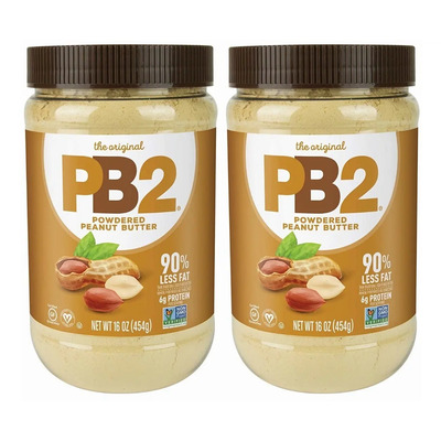 2x-454g Pb2 Polvo Cacahuate Mantequilla Bajo Grasa Y Calor | Envío gratis