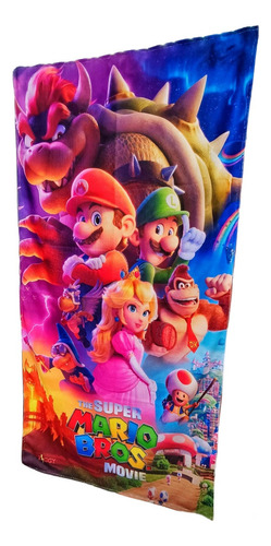 Toalla Playera Mario Movie