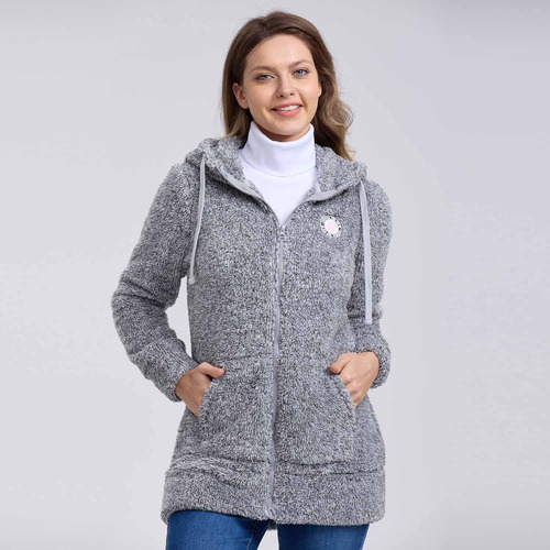 Polar Mujer Deporte Gris Melange Fashion's Park