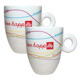 Set De Tazas Cappuccino Illy Happilly X2