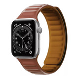 Correa Magnética De Cuero Para Apple Watch, Todas Las Series