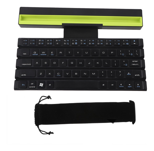 Teclado Plegable Inalámbrico Bluetooth Portátil Mini Plegabl