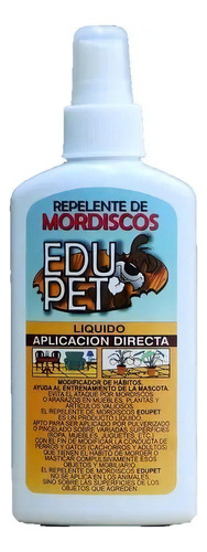 Repelente De Mordiscos P/ Mascotas Edupet 200 Ml Uso Directo