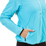 Campera Impermeable Rompeviento Eurosport Capucha Mujer Sgi