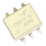 10x Circuito Integrado Cny17-2 Sr2m6 Soic6 Smd Fairchild