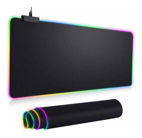 Mouse Pad Rgb Xl 40x90cm Multicolor Pc Superficie Optimizada