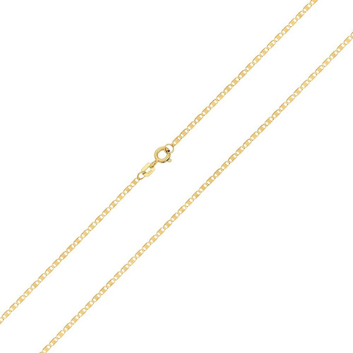 Corrente Cordão Ouro 18k Feminino Piastrine 50cm Promoção