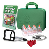 Kit Ventosa C/10 Copos + Livro + Pino + Mangueira