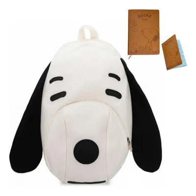 Mochila Snoopy Rostro Perro Mejor Amigo Divertido Clásico 41 | Meses sin interés