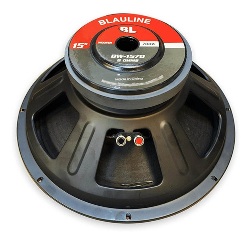 Woofer 15 Pulgadas Blauline Bw-1570 350w Bobina Simple