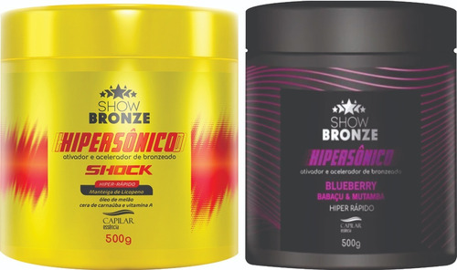 Hipersônico Shock 500g+ Hipersônico 500g Show Bronze Capilar