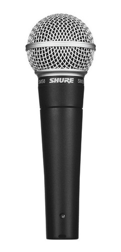 Microfone Shure Sm Sm58-lc Original Dinâmico Cardióide