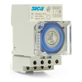 Interruptor Sica 789026 Timer Progamable Riel Din 16a