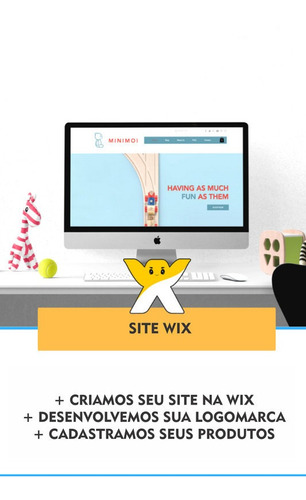 Criação De Site Wix - Site Profissional + Banners