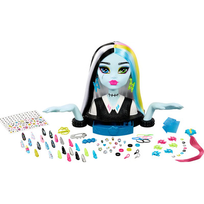 Cabezas De Práctica Monster High Frankie Stein C\u002Faccesorios | Envío gratis
