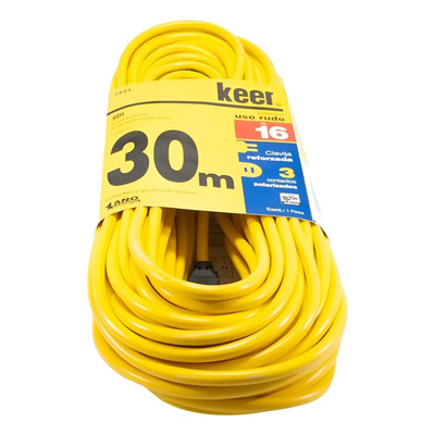Extension Keer Uso Rudo 30 Metros Amarilla | Envío gratis