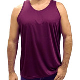 Camiseta Masculina Regata Dry Fit Plus Size Praia Verão