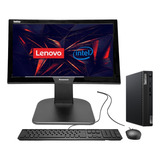 Mini Desktop Lenovo M70q I7 10ª 8gb Ram 240 Ssd + Monitor