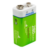 Batería Recargable 9v 280mah Philco