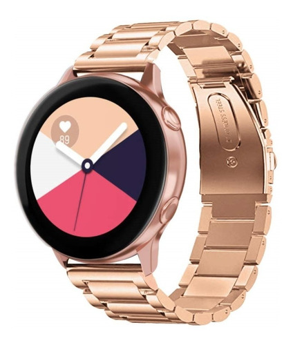 Correa De Eslabones De Lujo Para Samsung Galaxy Watch Active