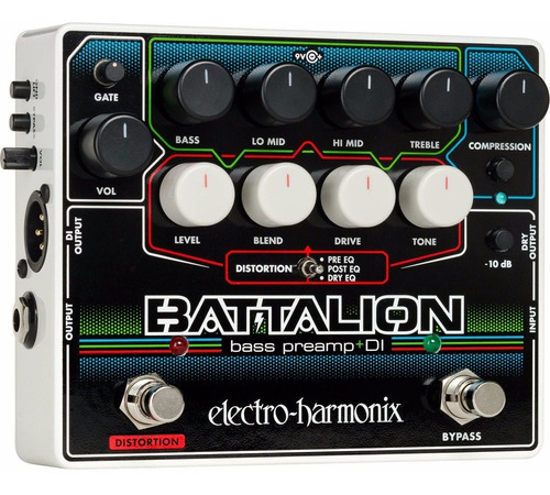 Pedal Electro Harmonix Battalion Bass Preamp Di