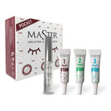 Kit Master Pocket Lash Lifting De Cílios E Brow Lamination