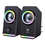 Parlantes Rgb Gamer De Escritorio Onikuma X6