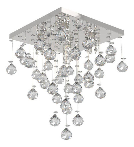 Lustre De Cristal 32cm Living L301