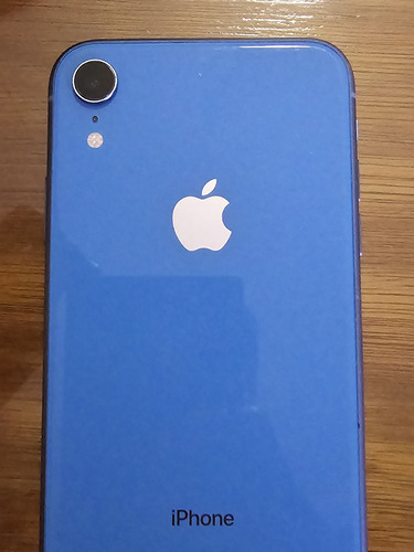 iPhone XR 64gb Azul Impecable!