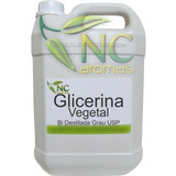 Glicerina Vegetal Bi Destilada Usp 5lt = 6,3kg Pura + Laudo