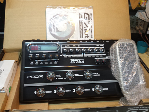 Pedalera Multiefecto Zoom G7ut