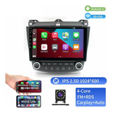 Estéreo 2+32g Carplay Cámara Gps Para Honda Accord 2003-2007