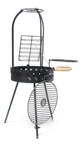 Parrilla Portatil Asador Fogonero Tagwood Bbq 60cm + Accs