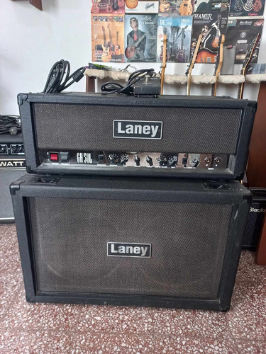 Laney Gh50l + Caja Irt212 Con 2 Celestion V30 Vendo/permuto