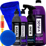 Kit Lavagem Blend Spray Black V-floc 1,5l Restaurax Revox