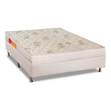 Cama Box Casal: Colchão D33 Orthocrin  Diamante+base Crc Co