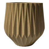 Vaso Decorativo Polietileno Luxo Origami Plantas Jardim Casa