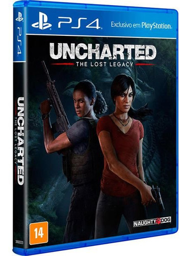 Uncharted The Lost Legacy Ps4 Mídia Física Usado