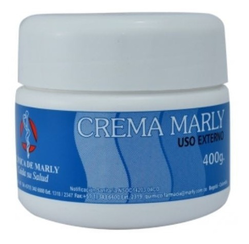 Crema Marly Uso Externo 400g - g a $188