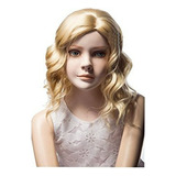 Peluca - Melady(free Cap) 17'' Cute Fashion Casual Blonde Me
