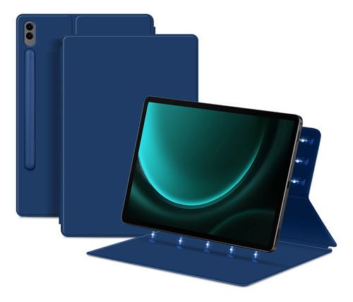 Funda De Tableta Para Tab S8 Ultra 14.6 Cuero Magnético Case
