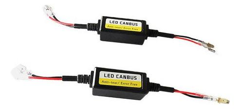 2 Piezas Led Faro Canbus Resistance Noerror Decodificador